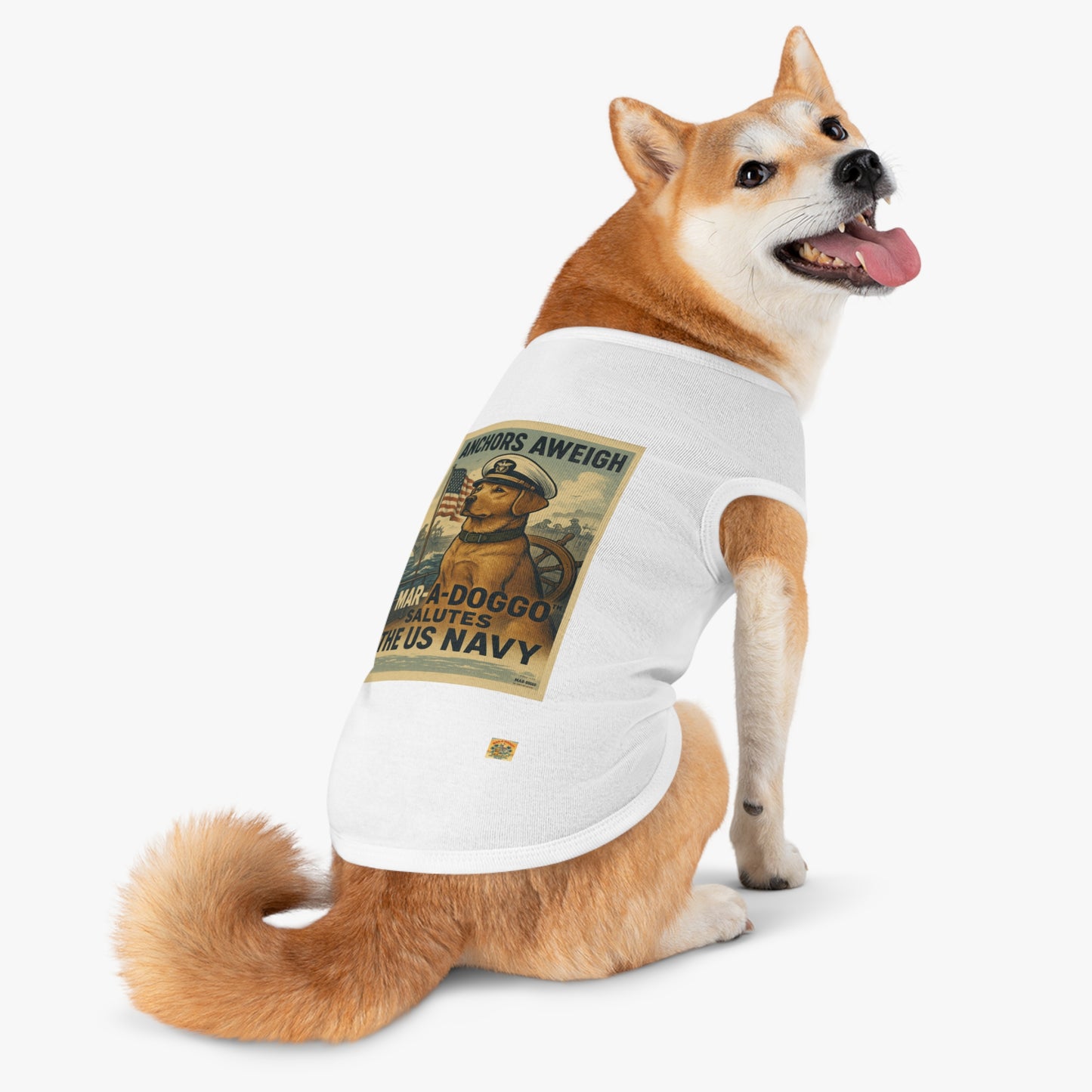 Anchors Aweigh (Doggo Tank Top)