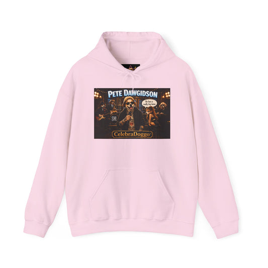 Pete Dawgidson 'Celebrate Bro' Hoodie — Graphic Celebrity Comedy Pullover
