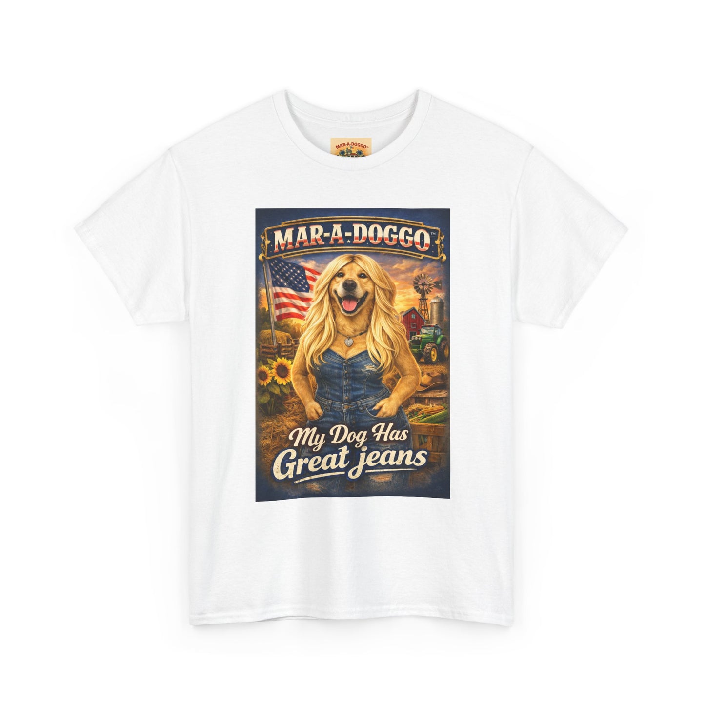 Mar-A-Doggo 'My Dog Has Great Jeans' T-Shirt