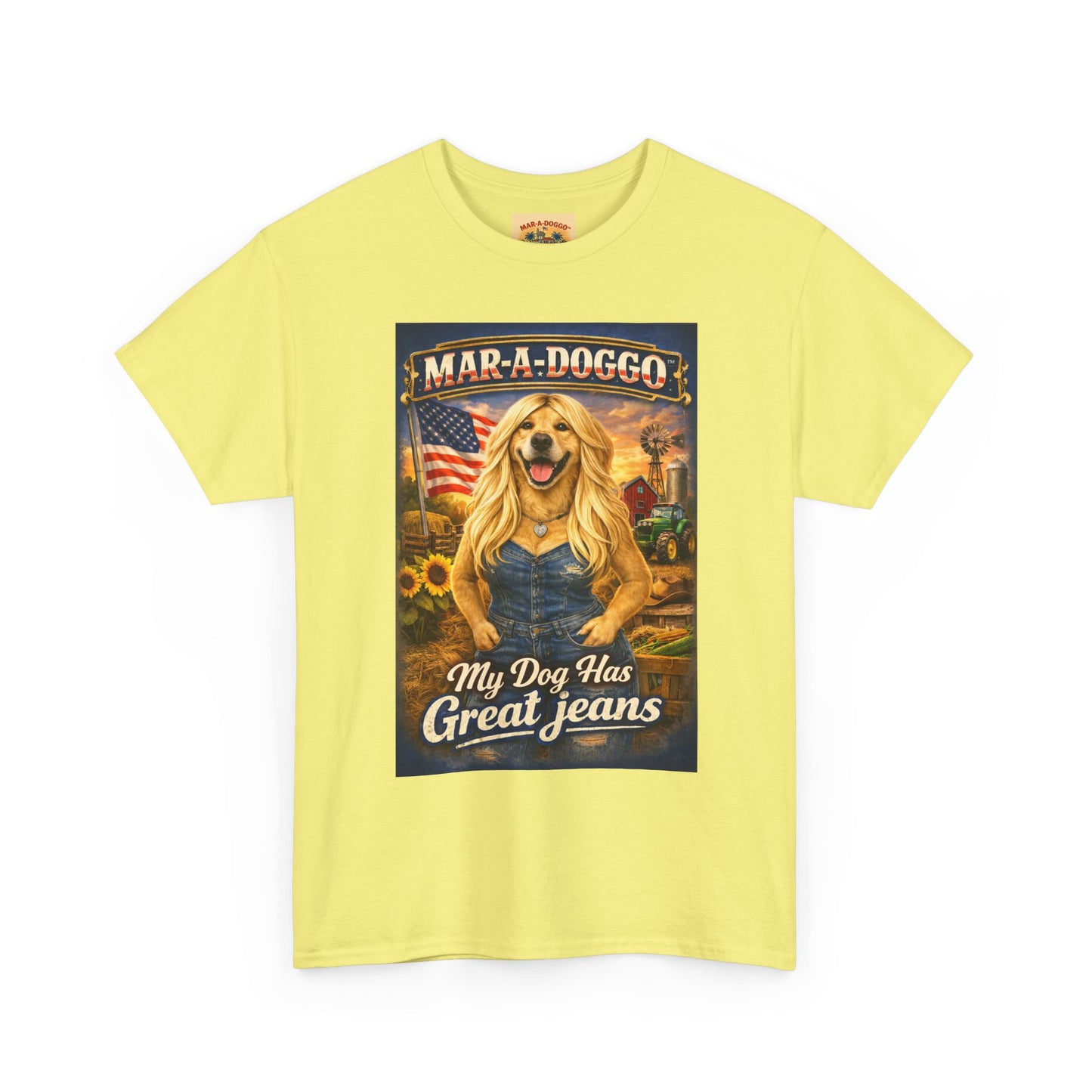 Mar-A-Doggo 'My Dog Has Great Jeans' T-Shirt
