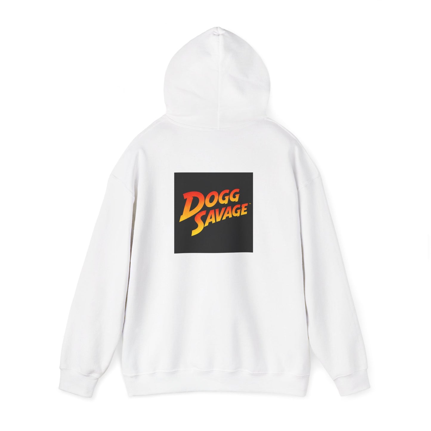 Dogg Savage Vintage Adventure Hoodie "Fury In The Skies Of Angkor Wat" — Retro Logo Pullover