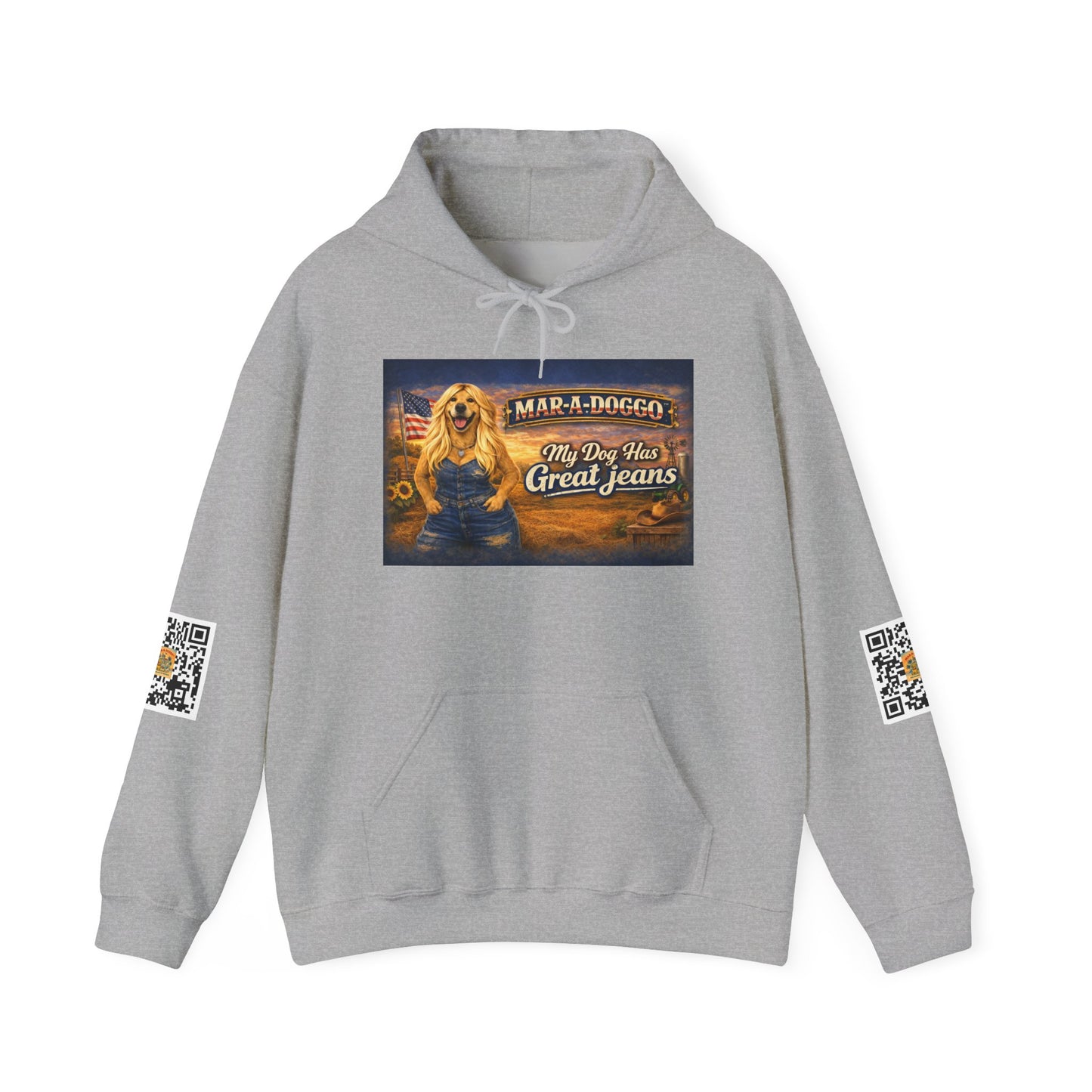 My Dog Has Great Jeans Hoodie