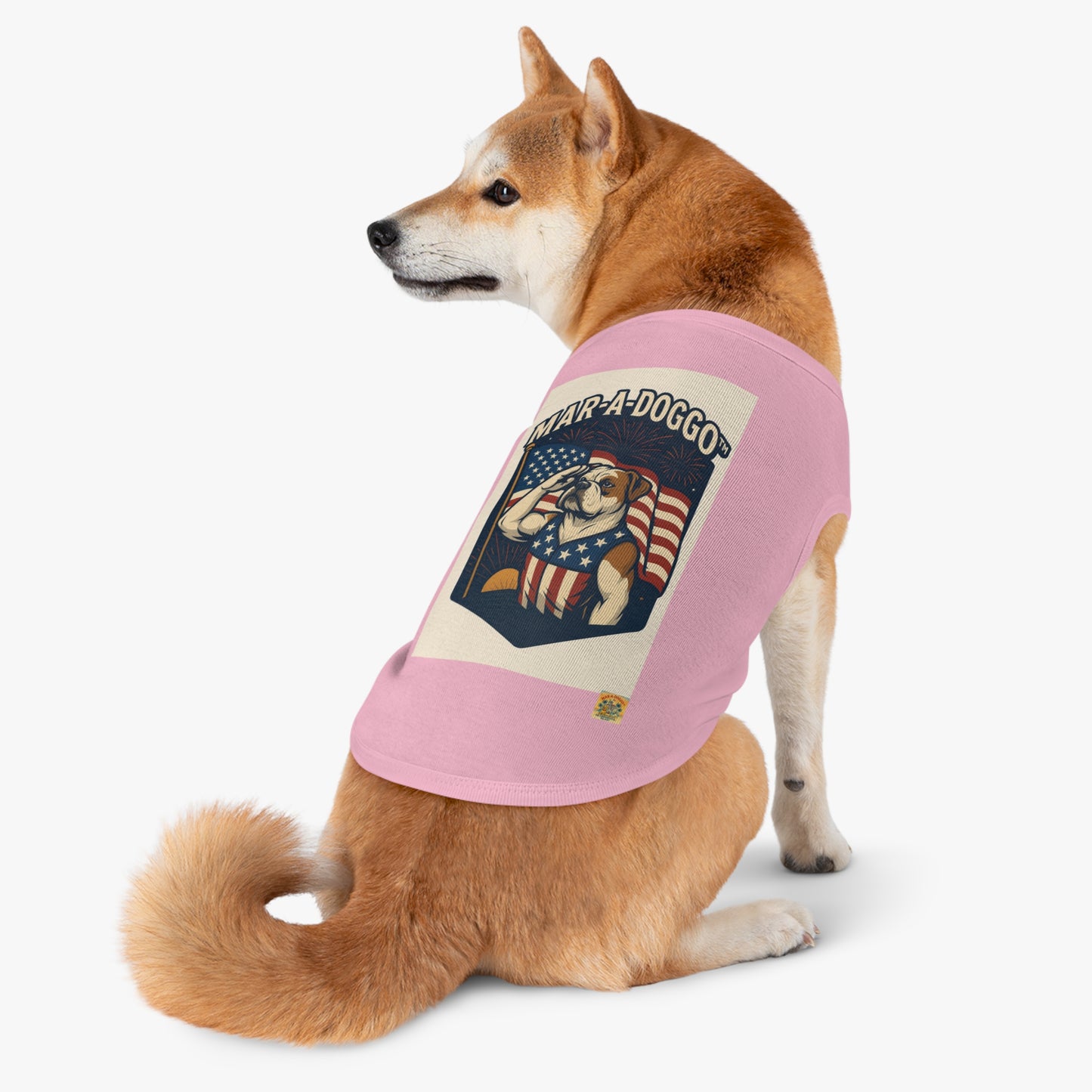 Salute The Flag (Doggo Tank Top)