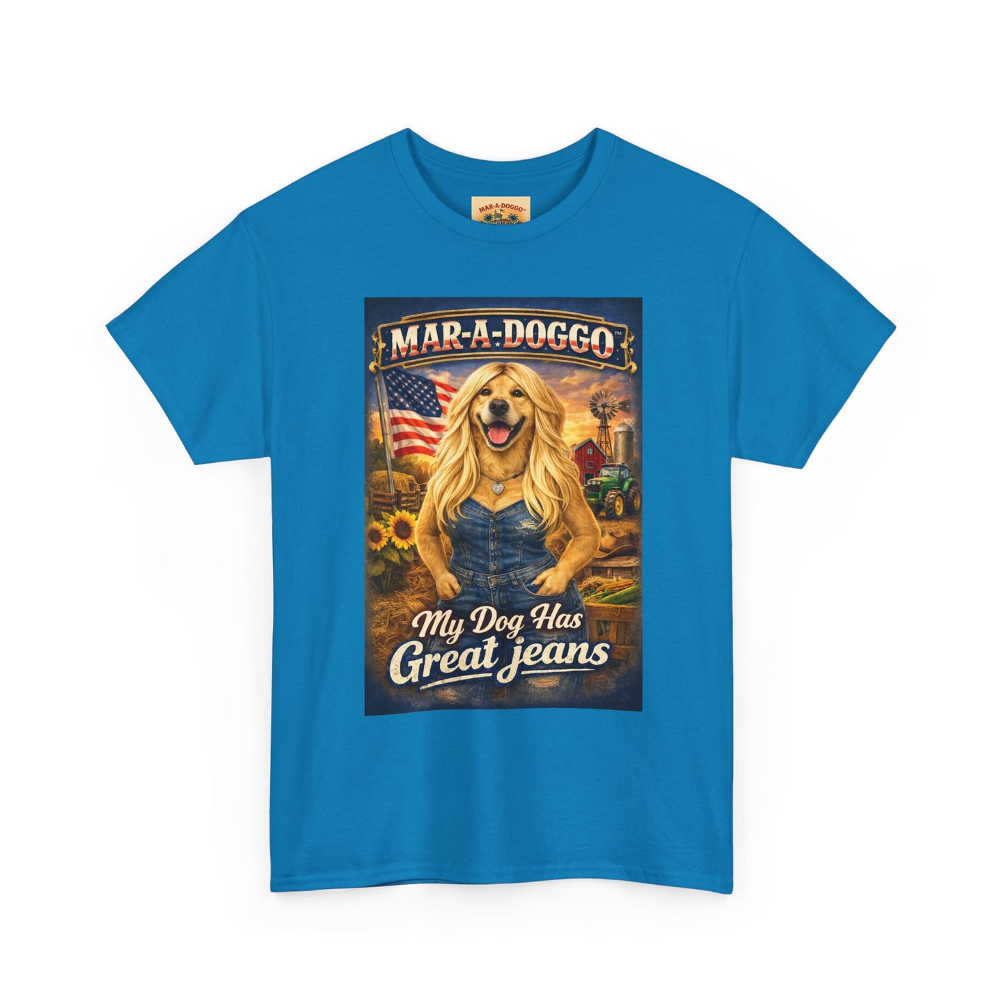 Mar-A-Doggo 'My Dog Has Great Jeans' T-Shirt