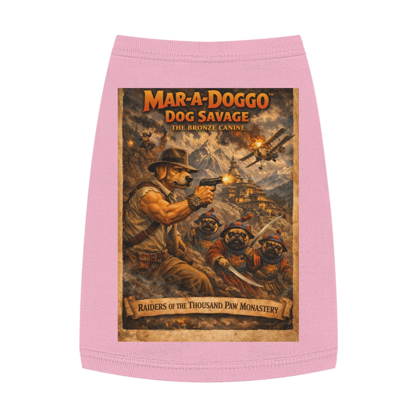 Raiders Of The Thousand Paw Monastery (Doggo Tank Top)