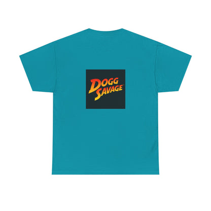 Dogg Savage Retro Graphic Tee — Vintage Adventure Poster T‑Shirt