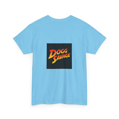 Graphic Tee — "Dogg Savage: Escape From Palenque Temple" Adventure Shirt