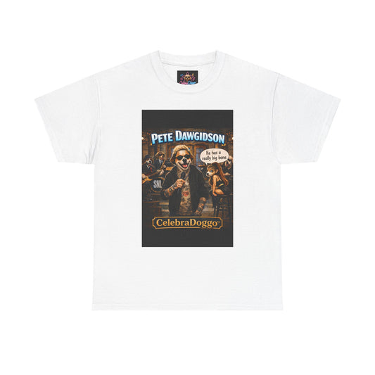 "Pete Dawgidson" Graphic Tee — Funny Dog Party T-Shirt