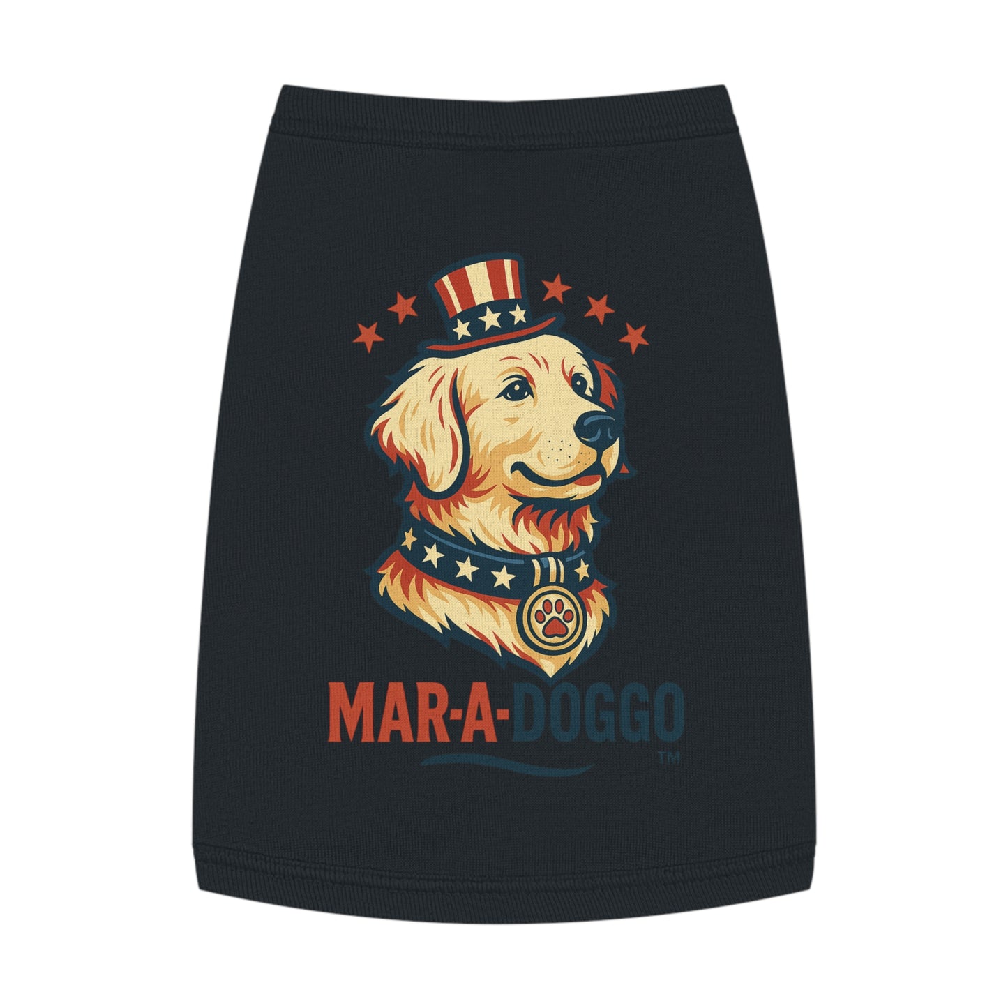 Patriotic 'Mar-A-Doggo' 4th of July Dog Shirt