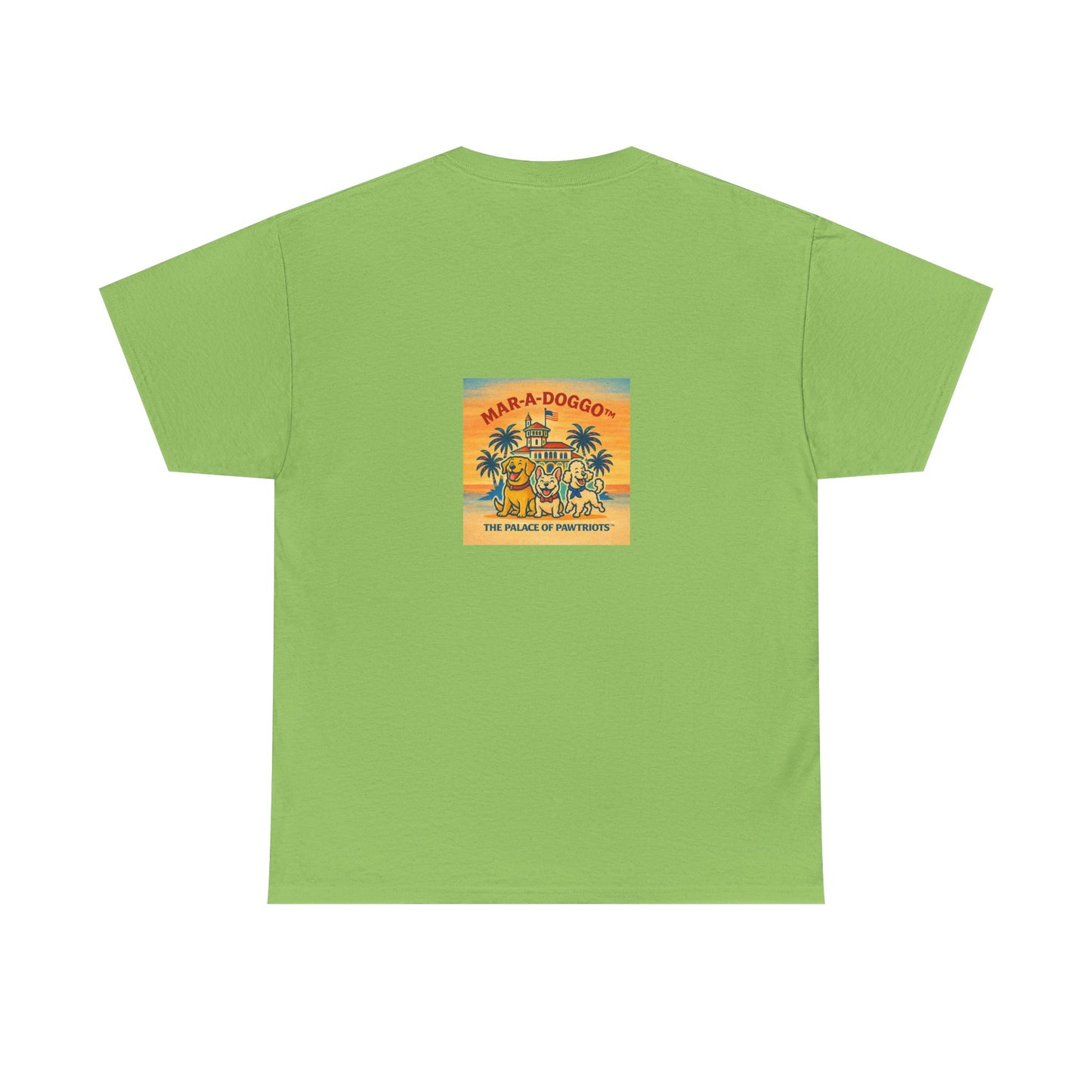 T-Shirt — "Mar-A-DoggO" Patriotic Dog Tee (Land of the Free)
