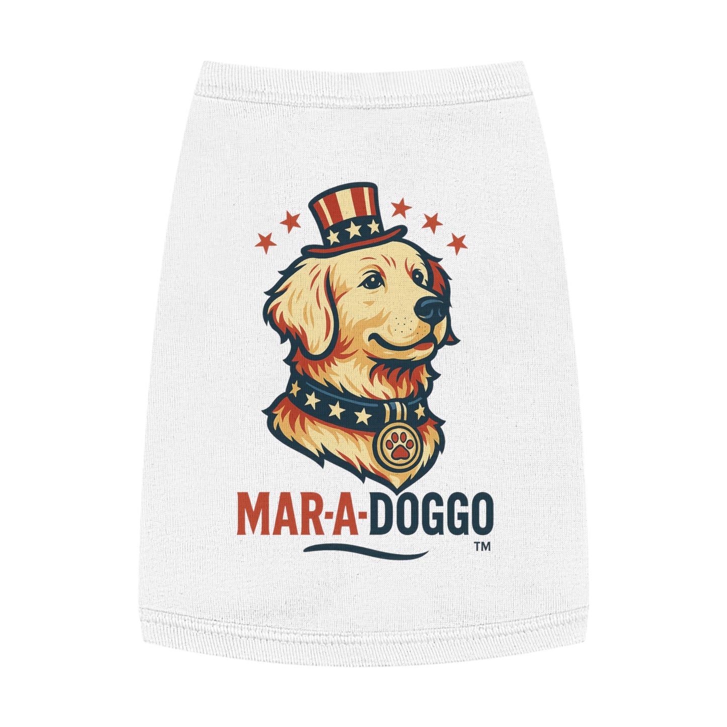 Patriotic 'Mar-A-Doggo' 4th of July Dog Shirt