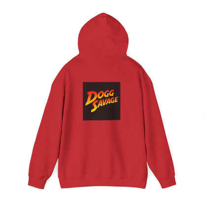 Dogg Savage Graphic Hoodie — Vintage Album Art Pullover "Doublecross At Tikal"
