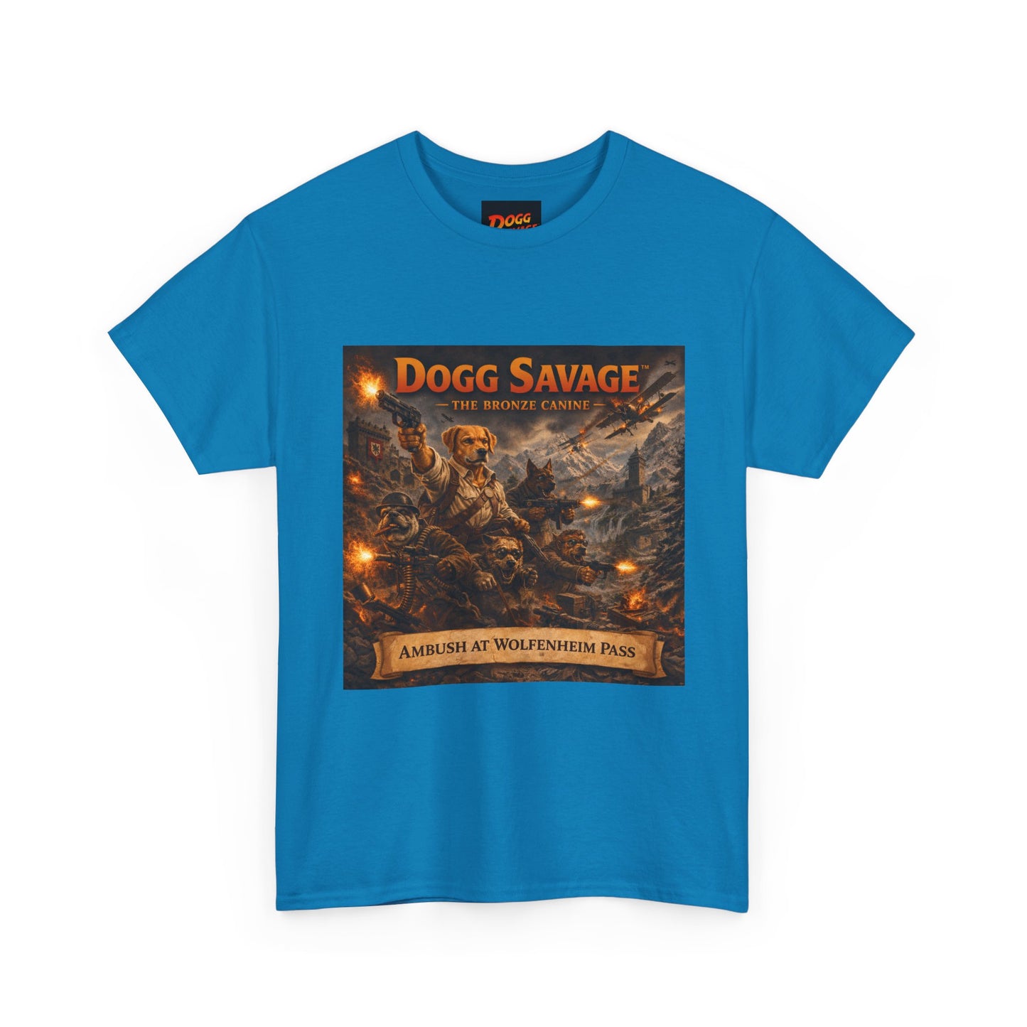 Dogg Savage Band Tee — 'Ambush at Wolfenheim Pass' Graphic T‑Shirt