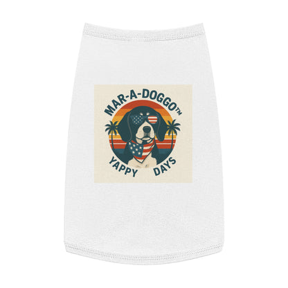 Patriotic 'Mar-A-Doggo Yappy Days' Dog Shirt
