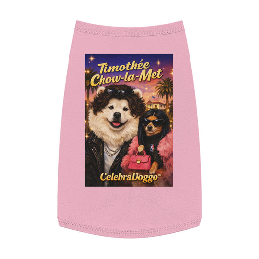 "Timothée Chow-la-Met" Glam Pet Shirt