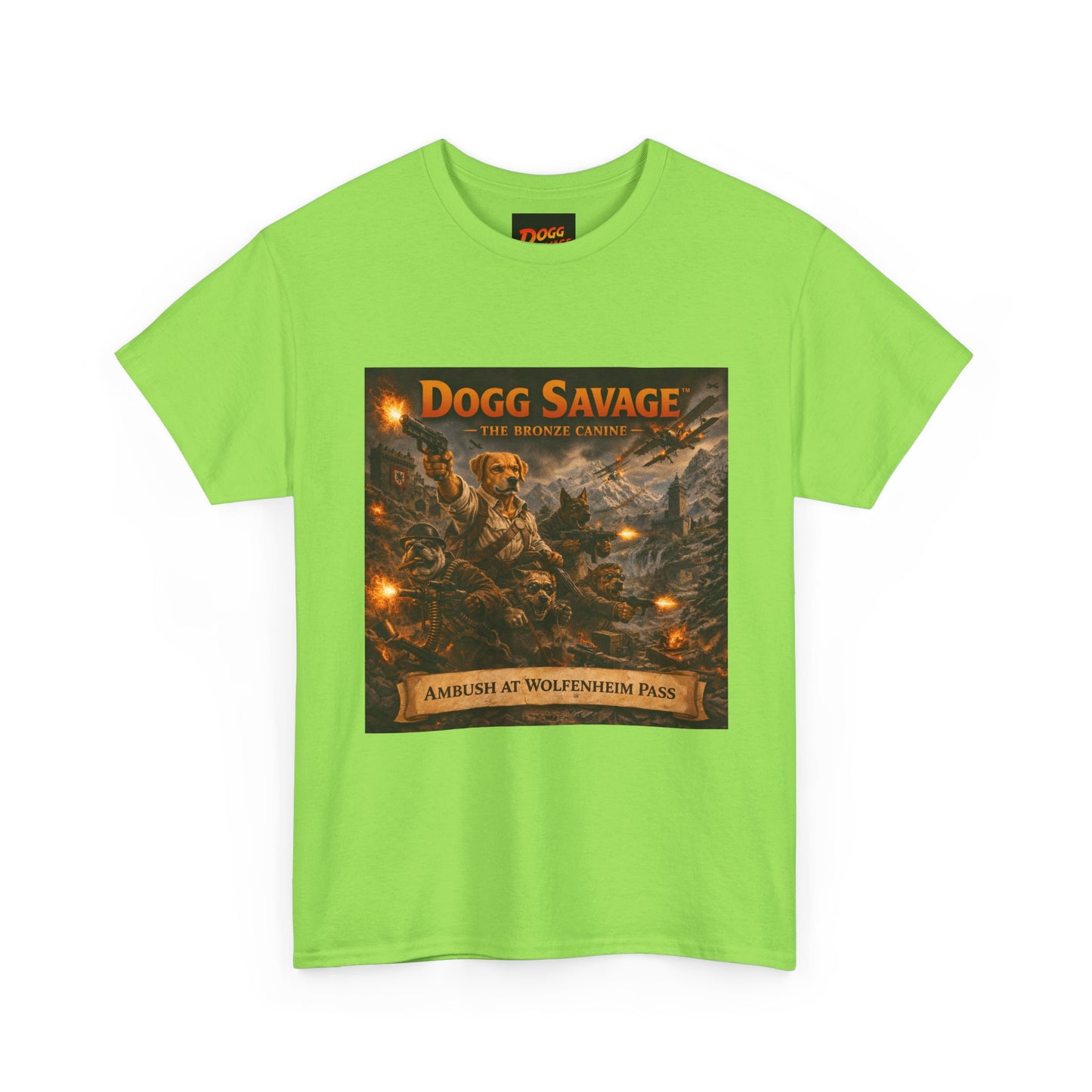 Dogg Savage Band Tee — 'Ambush at Wolfenheim Pass' Graphic T‑Shirt