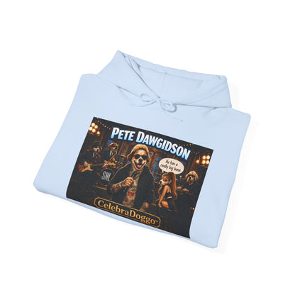 Pete Dawgidson 'Celebrate Bro' Hoodie — Graphic Celebrity Comedy Pullover