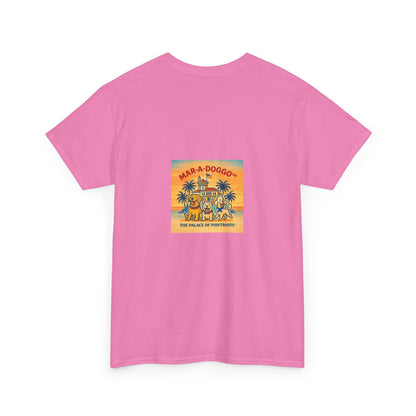 T-Shirt — "Mar-A-DoggO" Patriotic Dog Tee (Land of the Free)