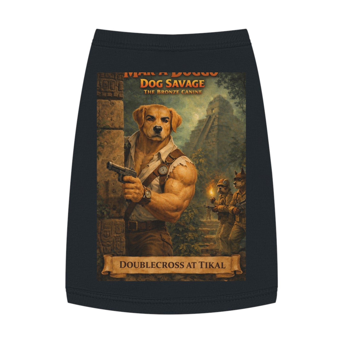 Double-Cross at Tikal (Doggo Tank Top)
