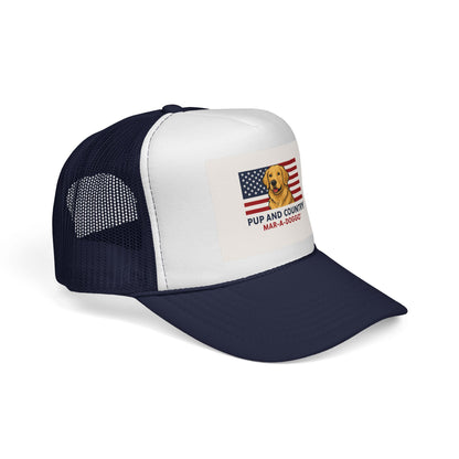 Pup & Country Trucker Cap (One Size Fits Most)