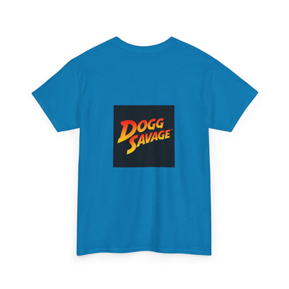 Graphic Tee — "Dogg Savage: Escape From Palenque Temple" Adventure Shirt