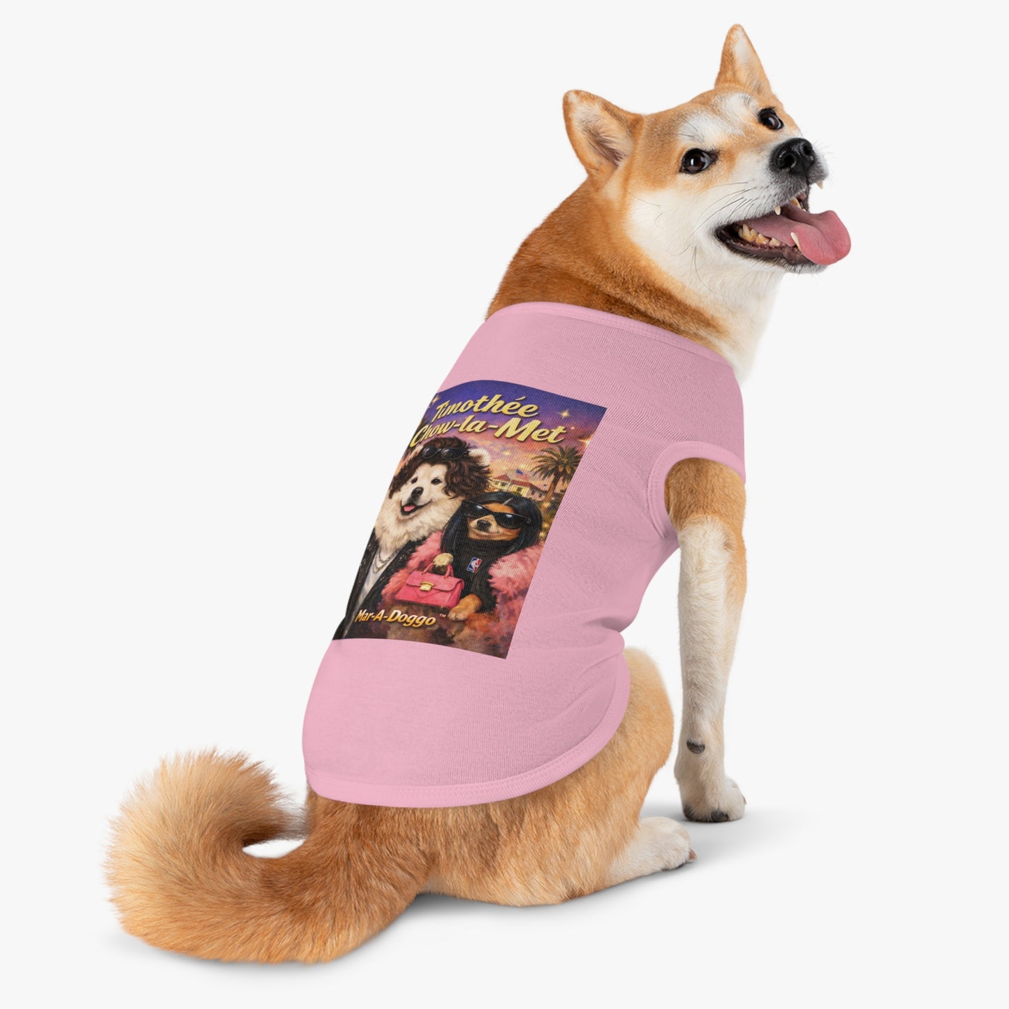 Timothée Chow-la-Met (Dog Tank Top)