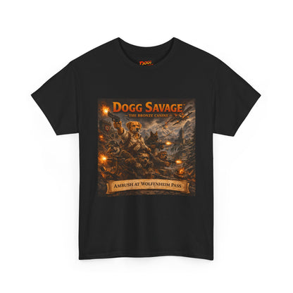 Dogg Savage Band Tee — 'Ambush at Wolfenheim Pass' Graphic T‑Shirt