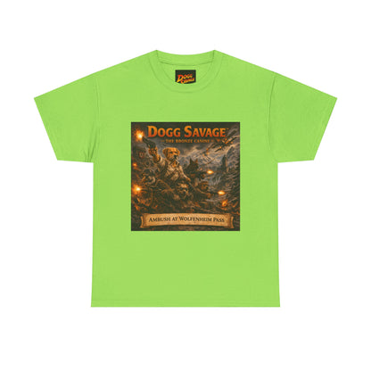 Dogg Savage Band Tee — 'Ambush at Wolfenheim Pass' Graphic T‑Shirt