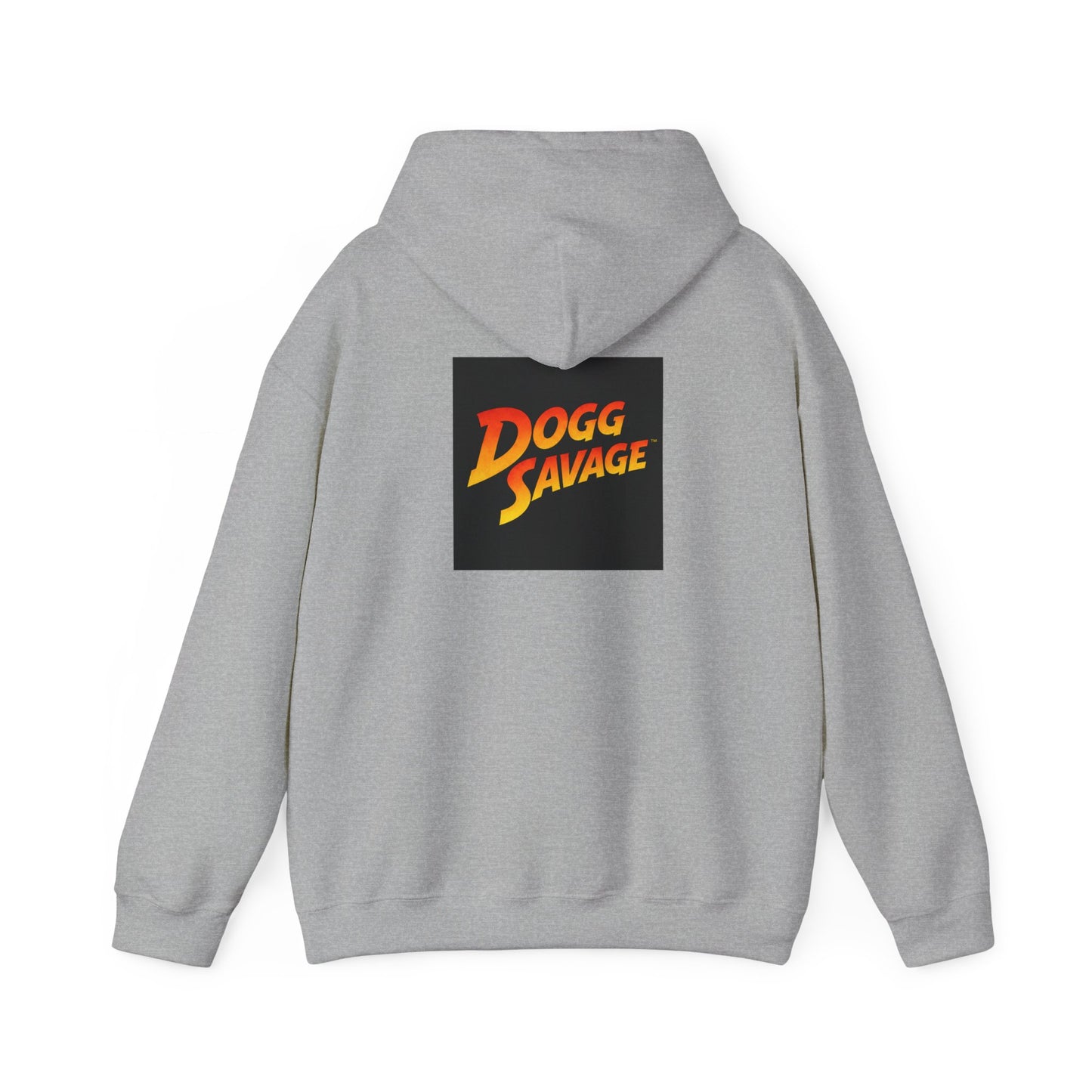 Dogg Savage Vintage Adventure Hoodie "Fury In The Skies Of Angkor Wat" — Retro Logo Pullover