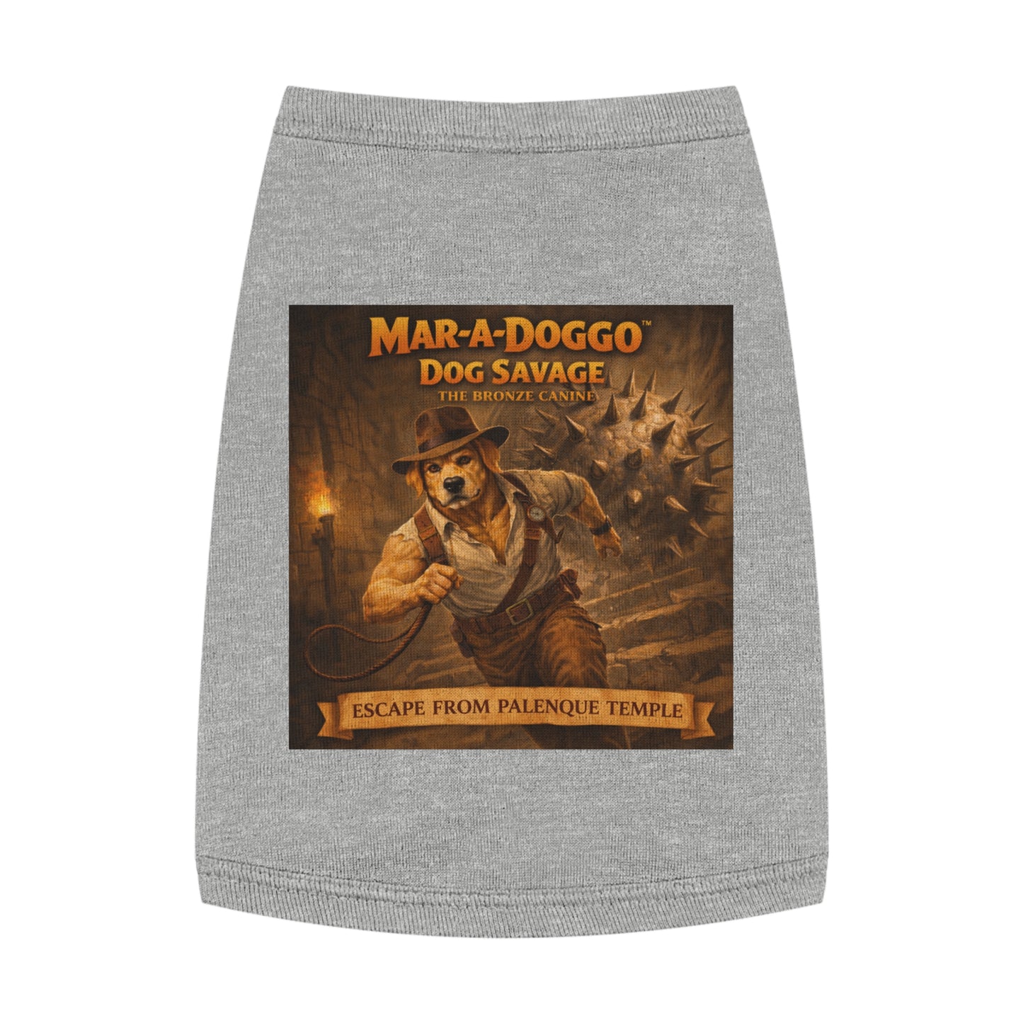 Escape From Palenque Temple (Doggo Tank Top)