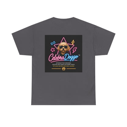 Dog Graphic Tee — "Snoop Dawg" Retro Party T-Shirt