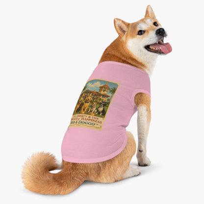 Life Liberty & The Paw-suit of Happiness (Doggo Tank Top)