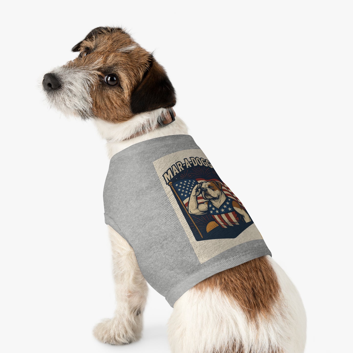 Salute The Flag (Doggo Tank Top)