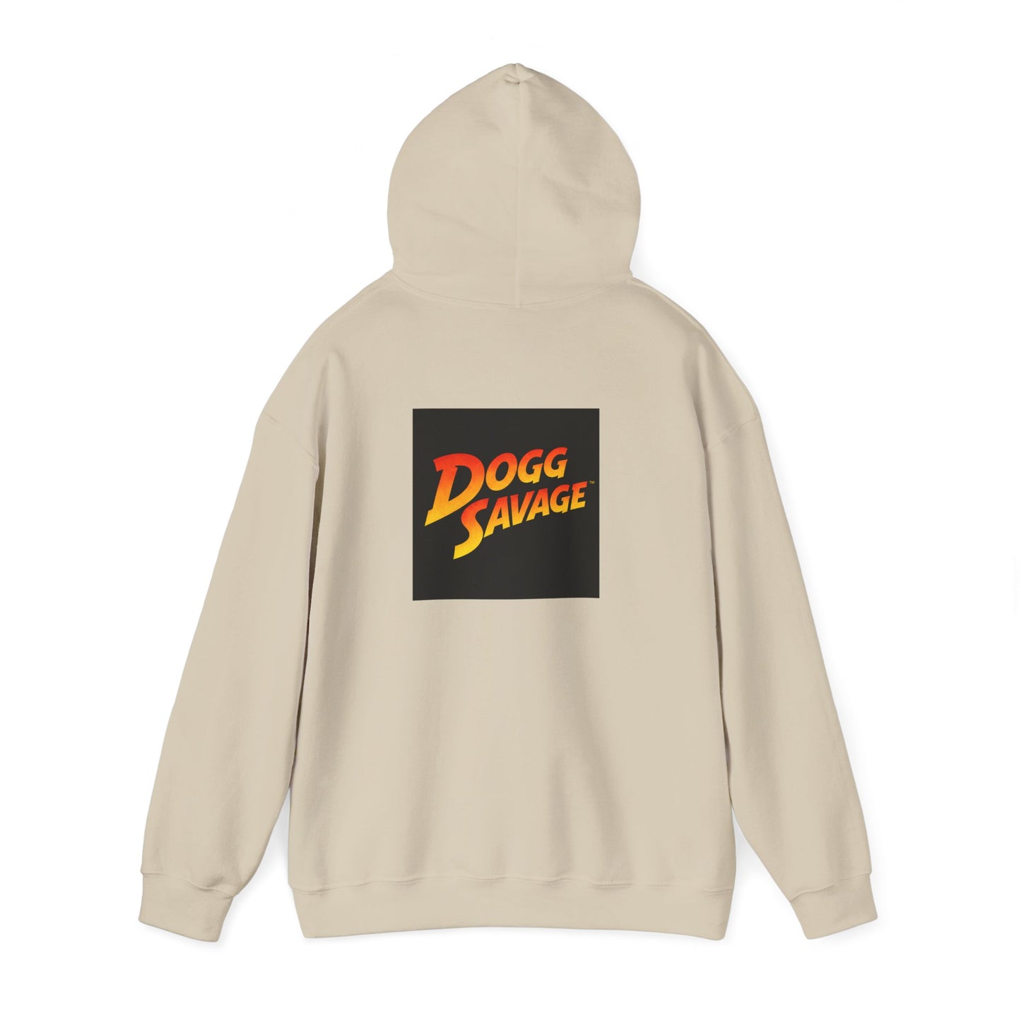 Dogg Savage Graphic Hoodie — Vintage Album Art Pullover "Doublecross At Tikal"