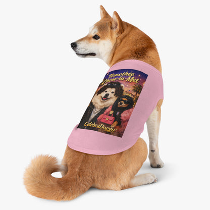 "Timothée Chow-la-Met" Glam Pet Shirt