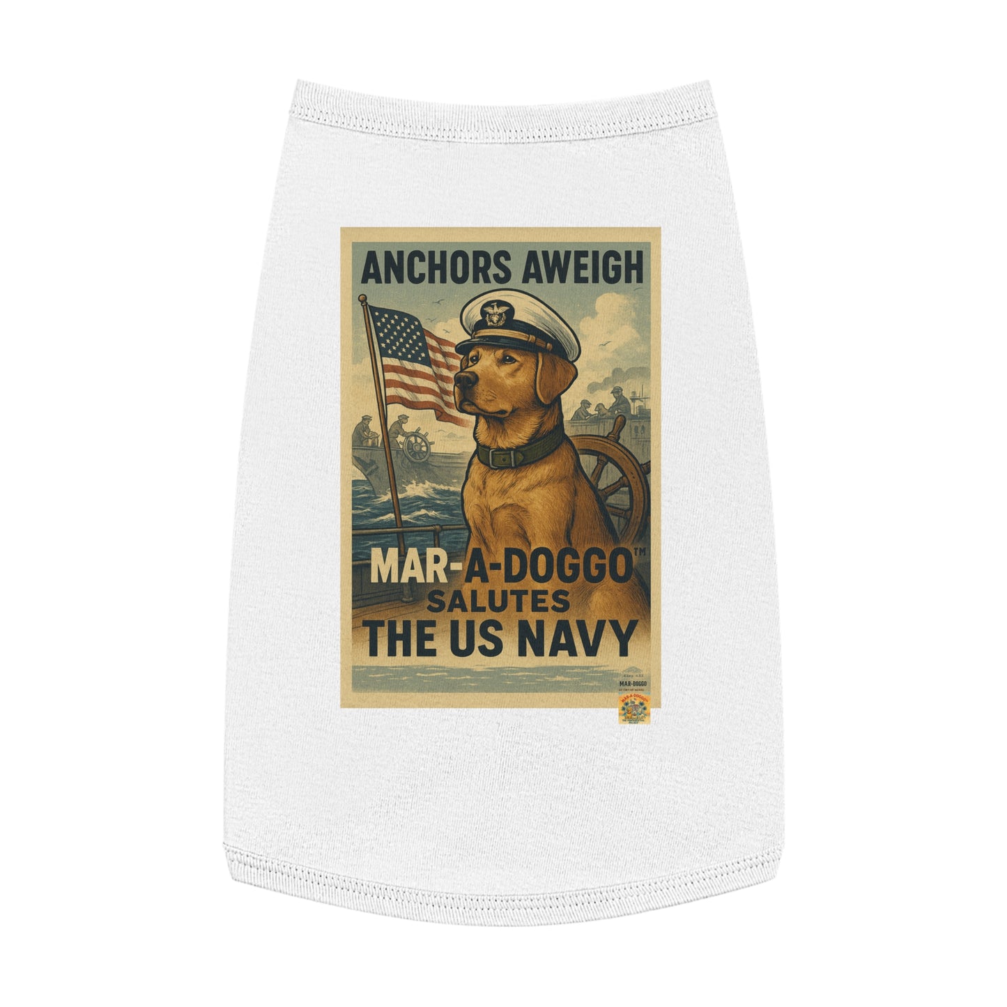 Anchors Aweigh (Doggo Tank Top)