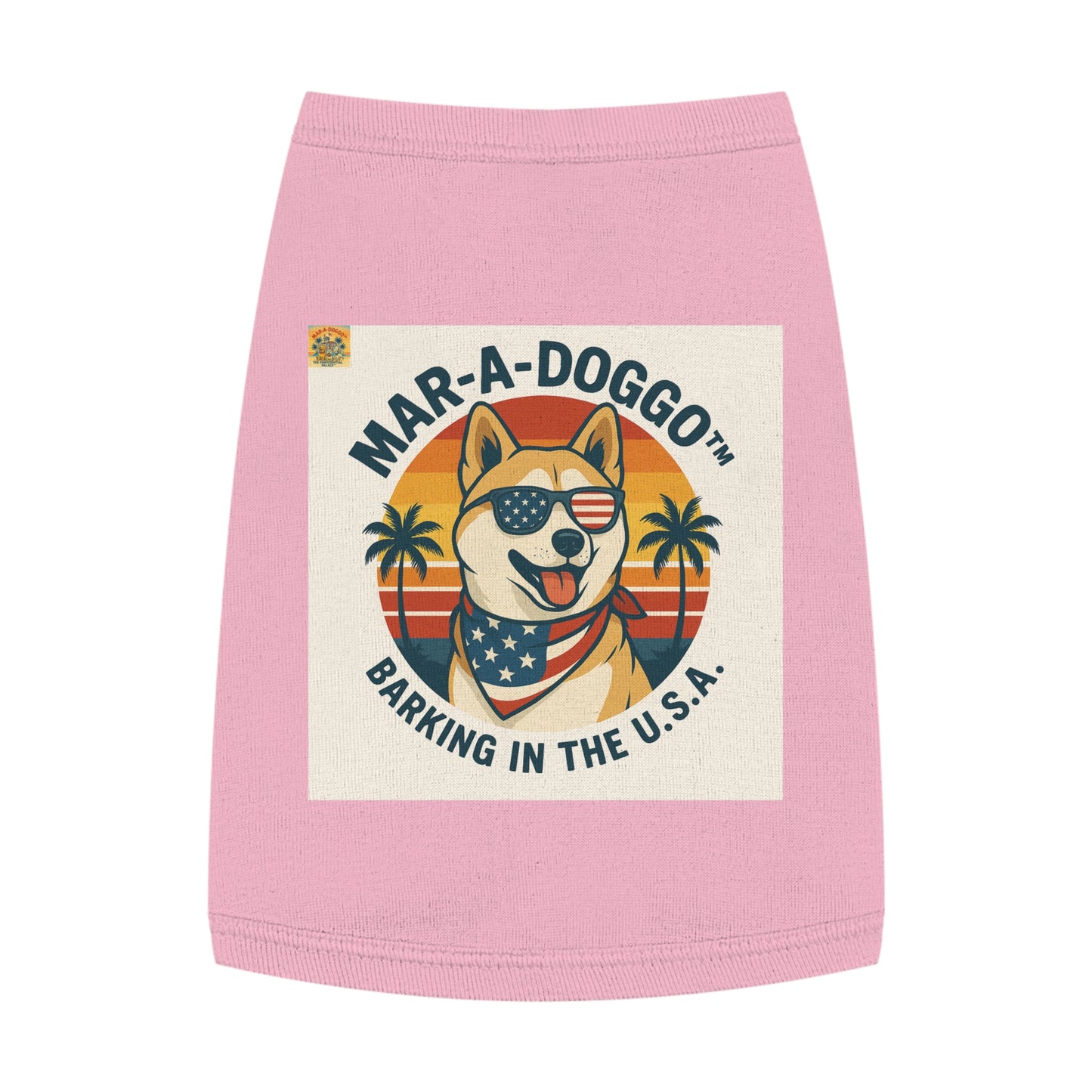 Barking In The USA (Doggo Tank Top)