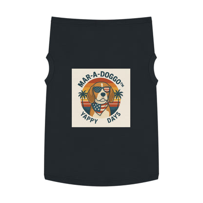 Patriotic 'Mar-A-Doggo Yappy Days' Dog Shirt