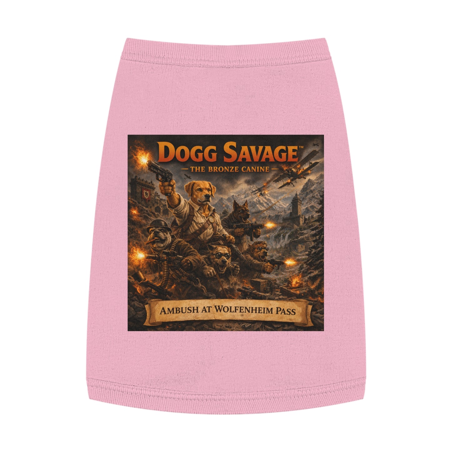 Dog Shirt - "Ambush At Wolfenheim Pass"