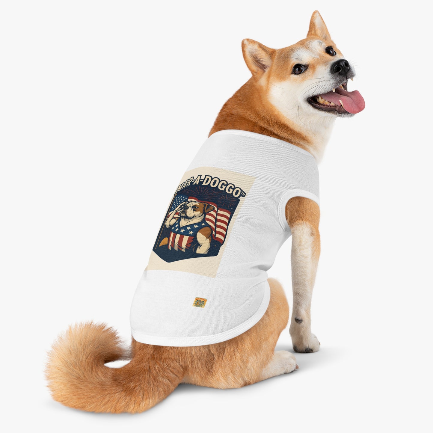 Salute The Flag (Doggo Tank Top)