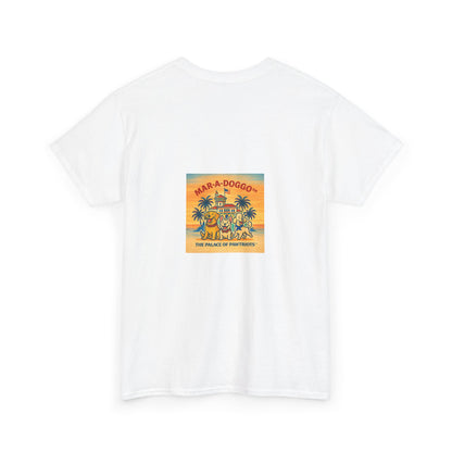 T-Shirt — "Mar-A-DoggO" Patriotic Dog Tee (Land of the Free)