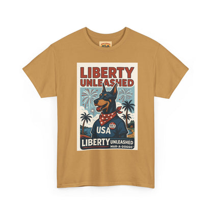 Liberty Unleashed USA Dog Graphic Tee