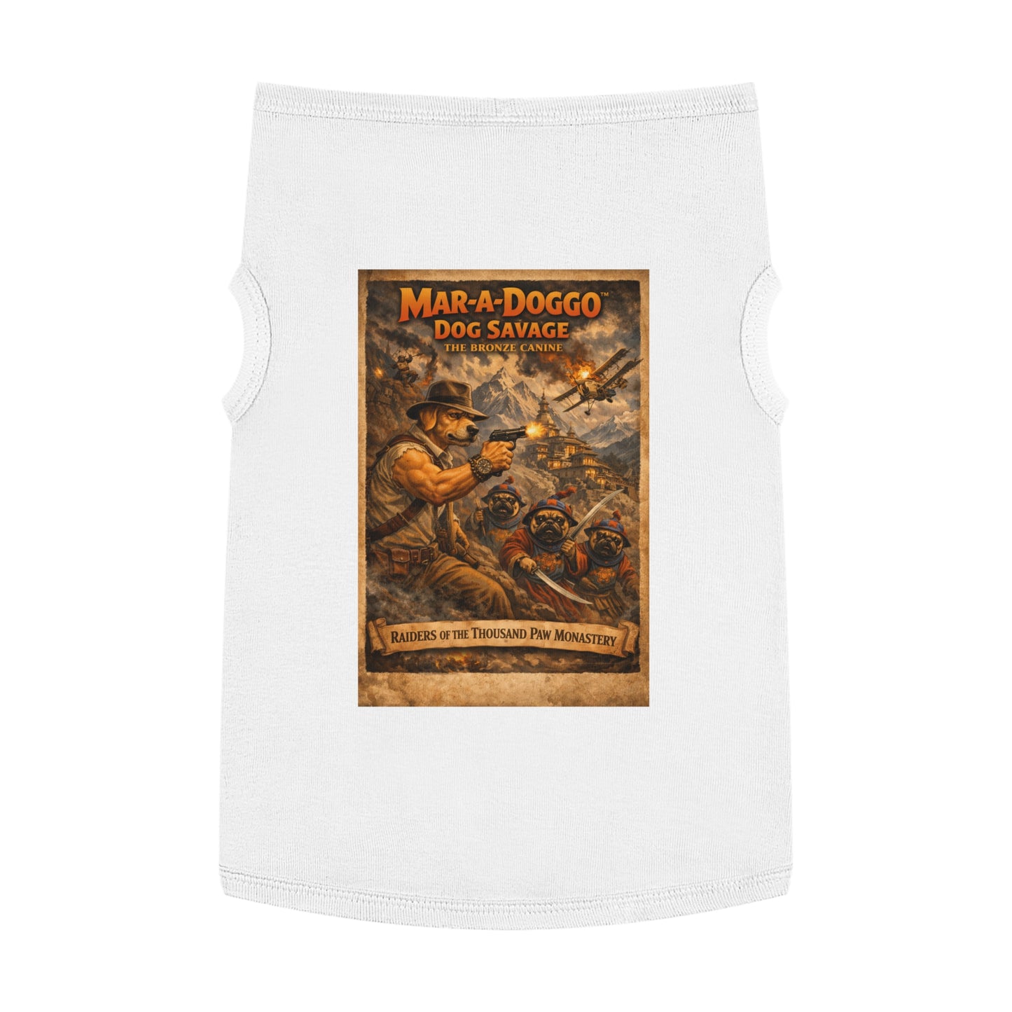 Raiders Of The Thousand Paw Monastery (Doggo Tank Top)