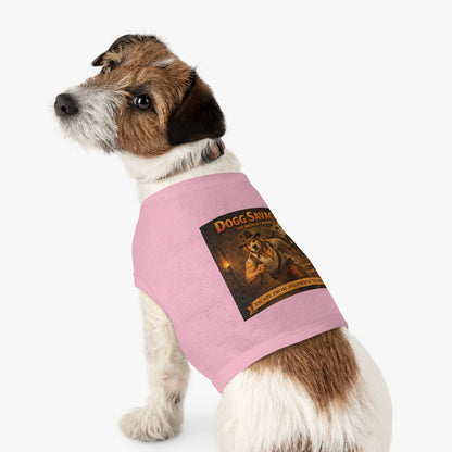Dog Tank Top — "Dogg Savage: Escape from Palenque Temple" Adventure Graphic Dog Shirt