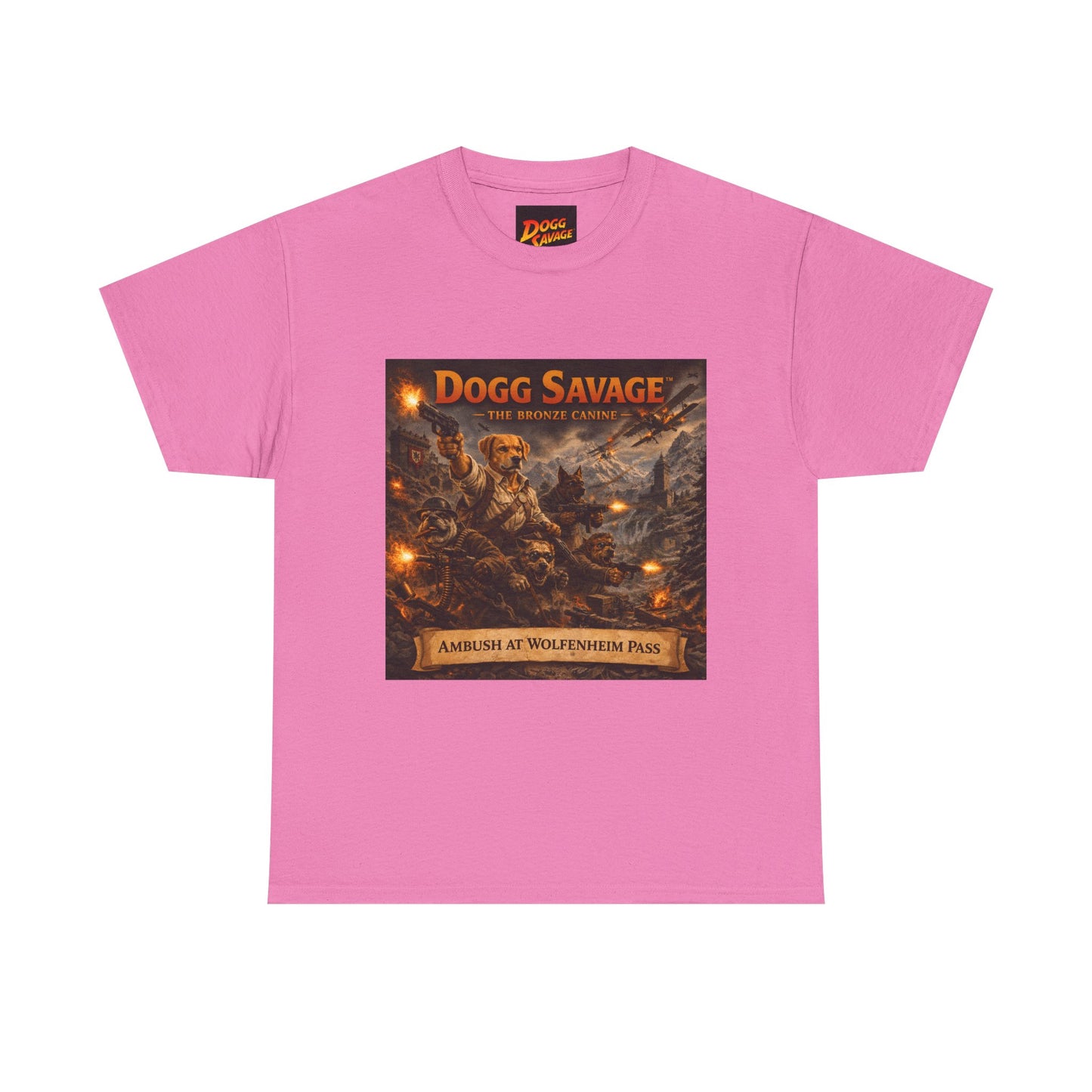 Dogg Savage Band Tee — 'Ambush at Wolfenheim Pass' Graphic T‑Shirt