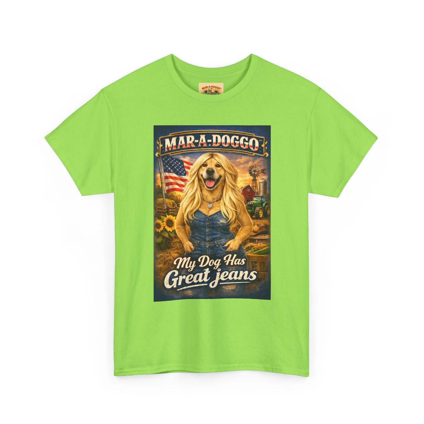 Mar-A-Doggo 'My Dog Has Great Jeans' T-Shirt