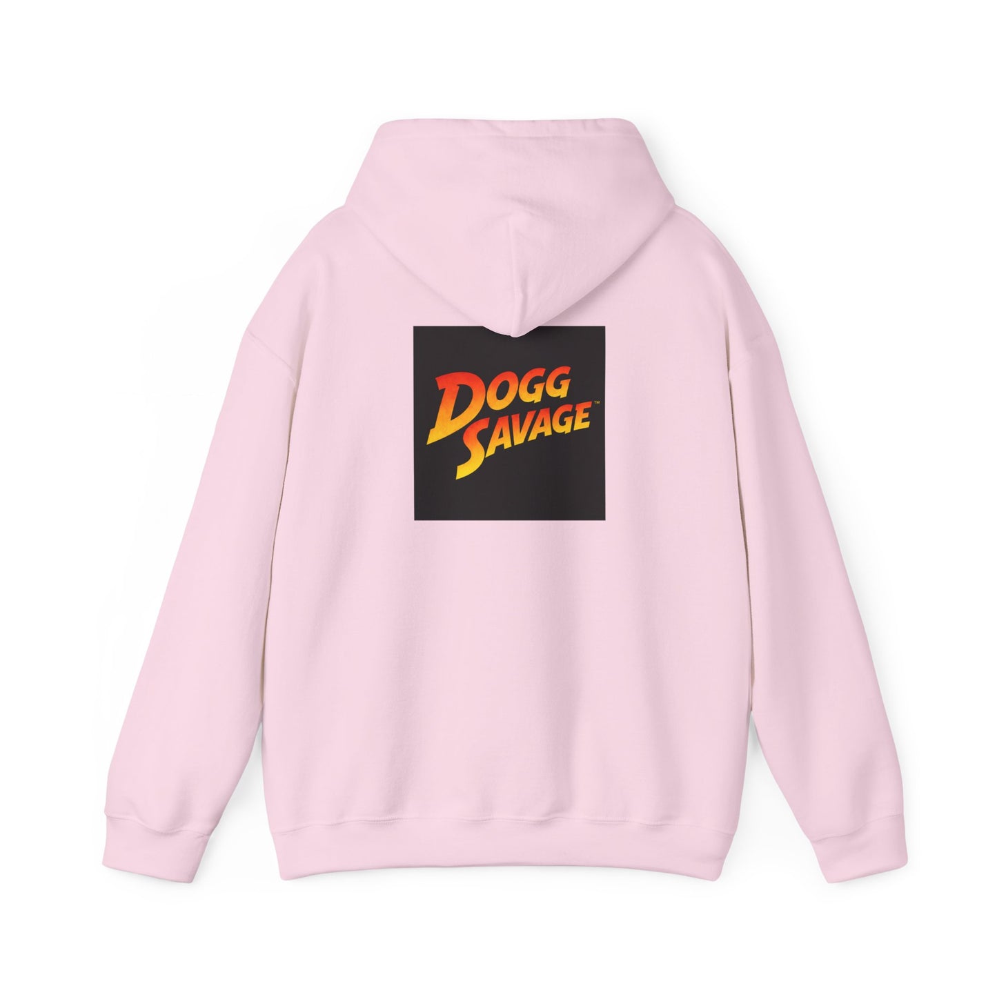 Dogg Savage Graphic Hoodie "Raiders Of The Thousand Paw Monastery" — Retro Band Logo Pullover