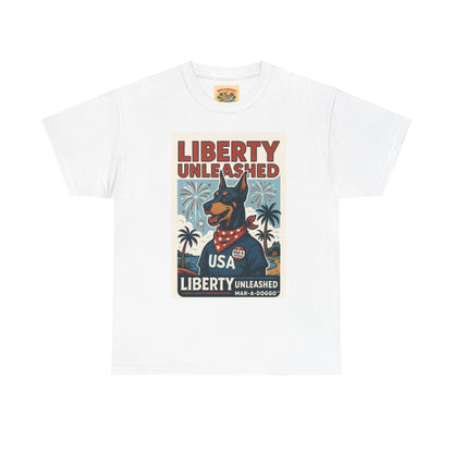 Liberty Unleashed USA Dog Graphic Tee