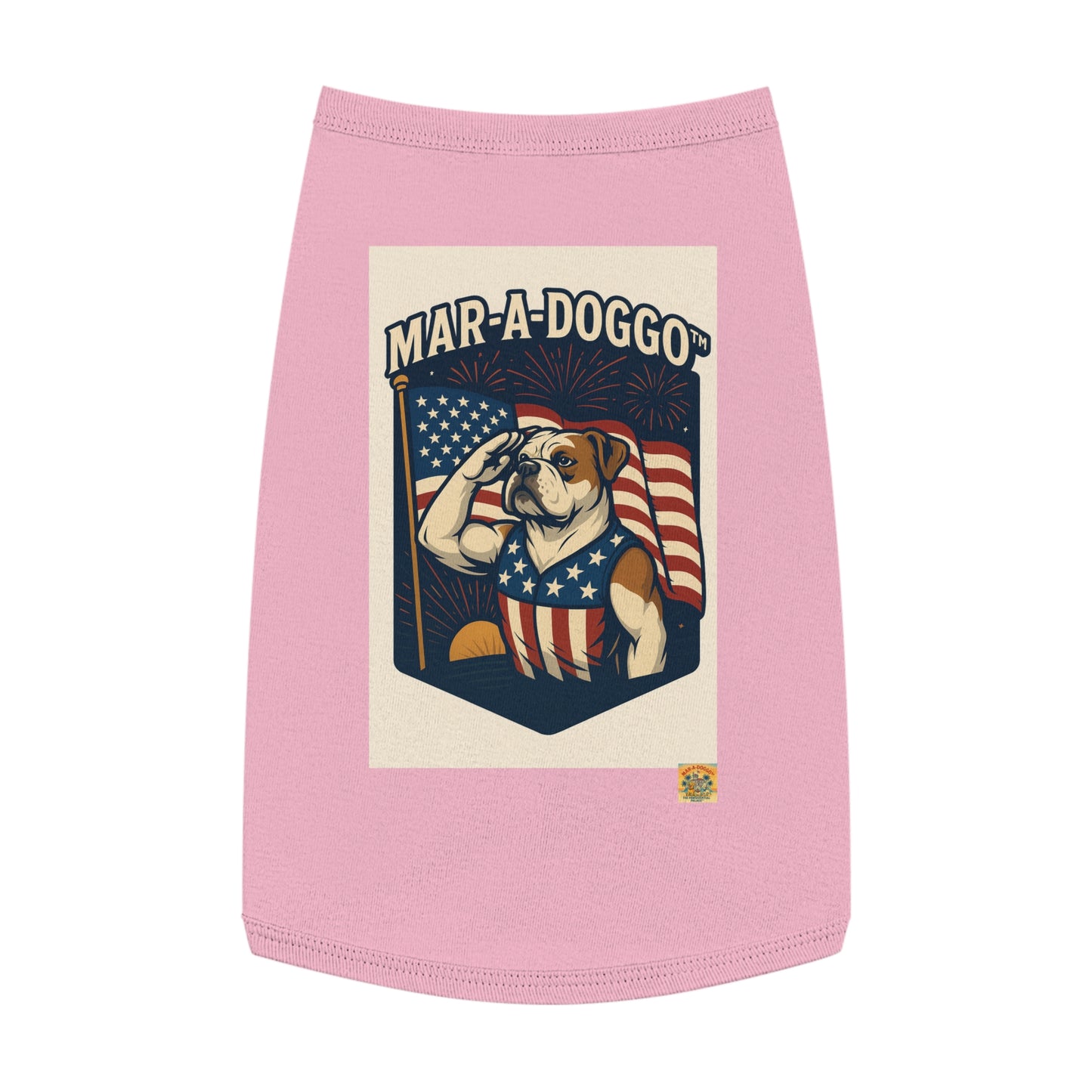 Salute The Flag (Doggo Tank Top)