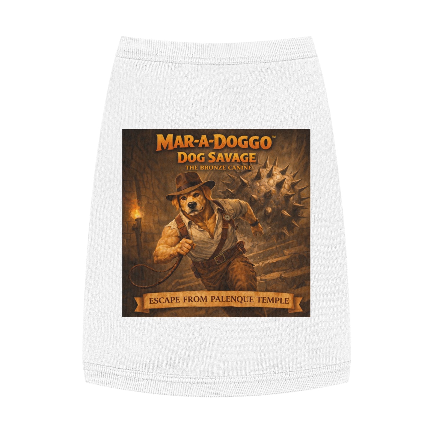 Escape From Palenque Temple (Doggo Tank Top)